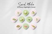 Matcha Cafe Instagram Bundle, a Social Media Template by CreativeTempHub (Thumbnail 7 of 8)