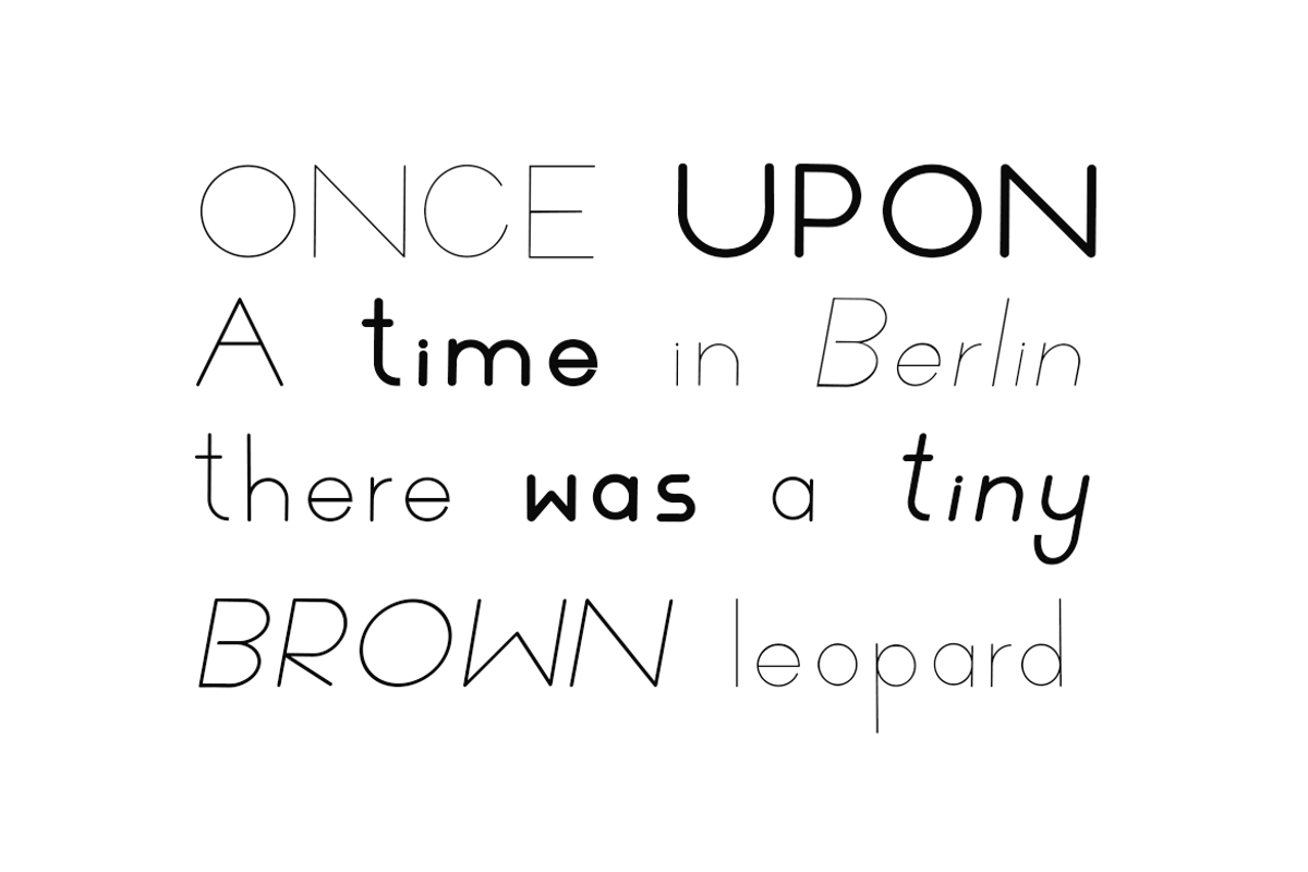 VECTOR - Minimal & Modern Typeface preview 7