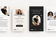 Canva Massage Therapist templates, a Social Media Template by LiliesandBerries (Thumbnail 13 of 21)
