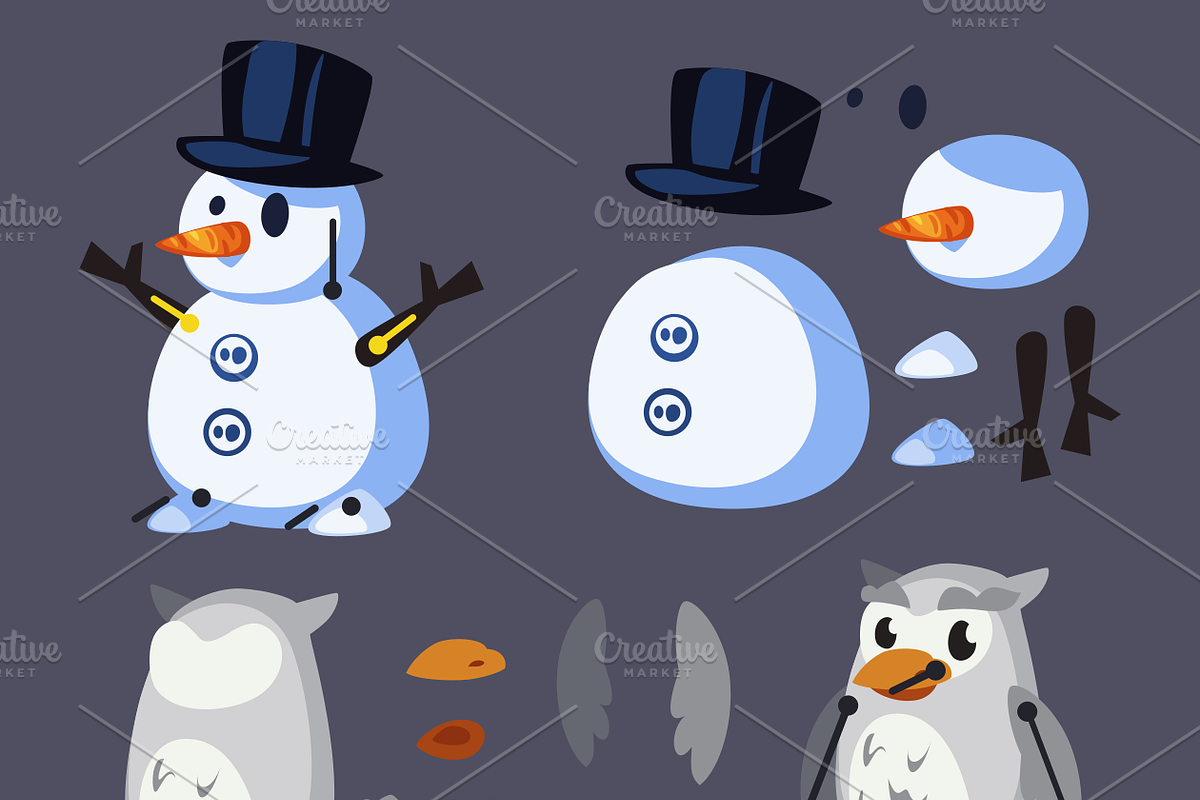Christmas Game Assets Kit, an Object Graphic by AhNinniah (Photo 12 of 14)