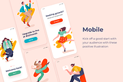 Energetic Illustration Series 1, a Person Illustration by Somewan draws (Thumbnail 3 of 6)