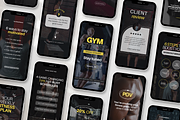 Fitness Coach Canva Template Bundle, a Social Media Template by DigiPax (Thumbnail 6 of 15)