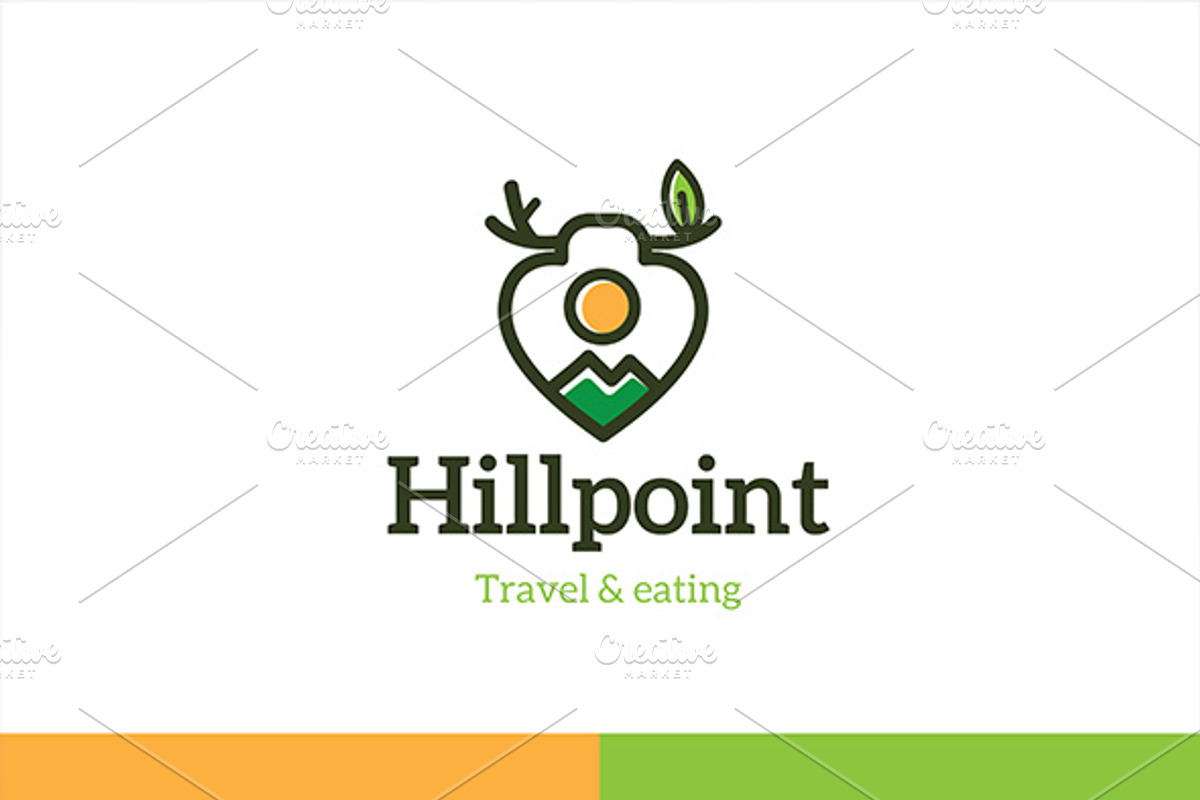Hill Point Logo, a Branding & Logo Template by Vectorwins Premium Shop