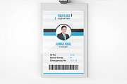 Office ID Card, a Card Template by NasirGrfx (Thumbnail 4 of 6)
