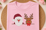 Santa Reindeer Christmas PNG, an Object Illustration by DreamCafeArt (Thumbnail 2 of 6)