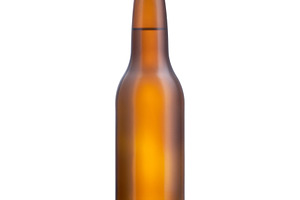 Brown glass bottle full of beer, a Background Photo by BOOCYS