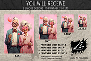 Colorful infinite Love Portrait, a Person Illustration by Digital Art Mahdiseño (Thumbnail 2 of 9)