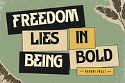 Dusborne Vintage - Logo Branding Fon, a Serif Font by Nirmana Visual (Thumbnail 4 of 14)
