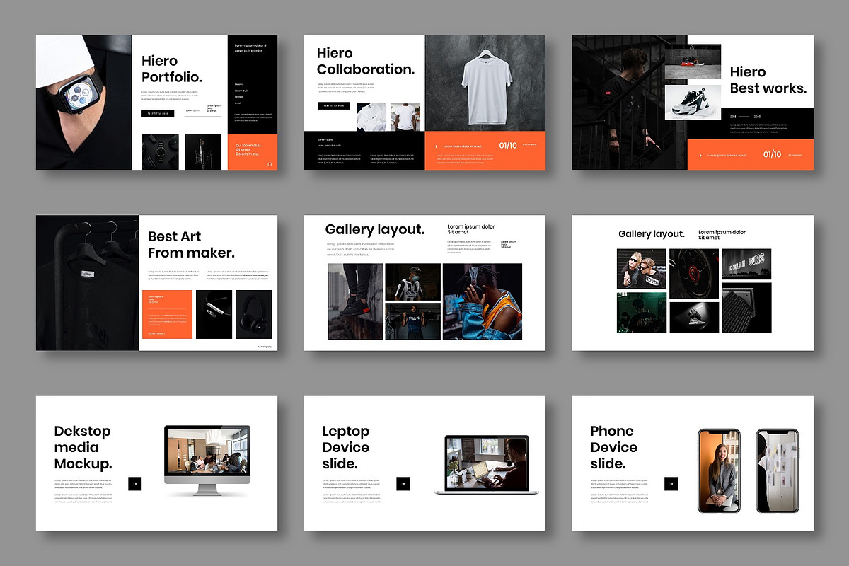 Hiero - Business Google Slide Templa, a Presentation Template by Dens Creative Studio (Photo 7 of 12)