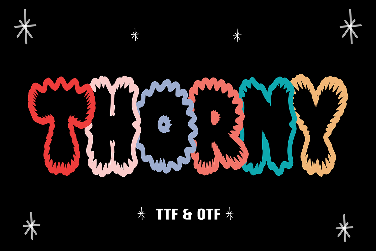 Happy New Year - Cartoon Font Types, a Font by KiddoGlyphs Studio (Photo 2 of 3)