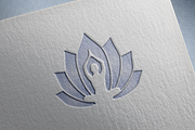 Sanskrit Yoga Logo, a Branding & Logo Template by GLXY (Thumbnail 4 of 4)