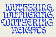 Chat Noir - Art Nouveau Font, a Serif Font by Fenotype (Thumbnail 4 of 15)