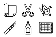 35 Handmade Christmas Craft Icon Set, an Outline Icon by adenpinkstore (Thumbnail 8 of 16)