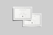 Paper Certificate Mockup, a Stationery Template by Graphiculon (Thumbnail 7 of 11)