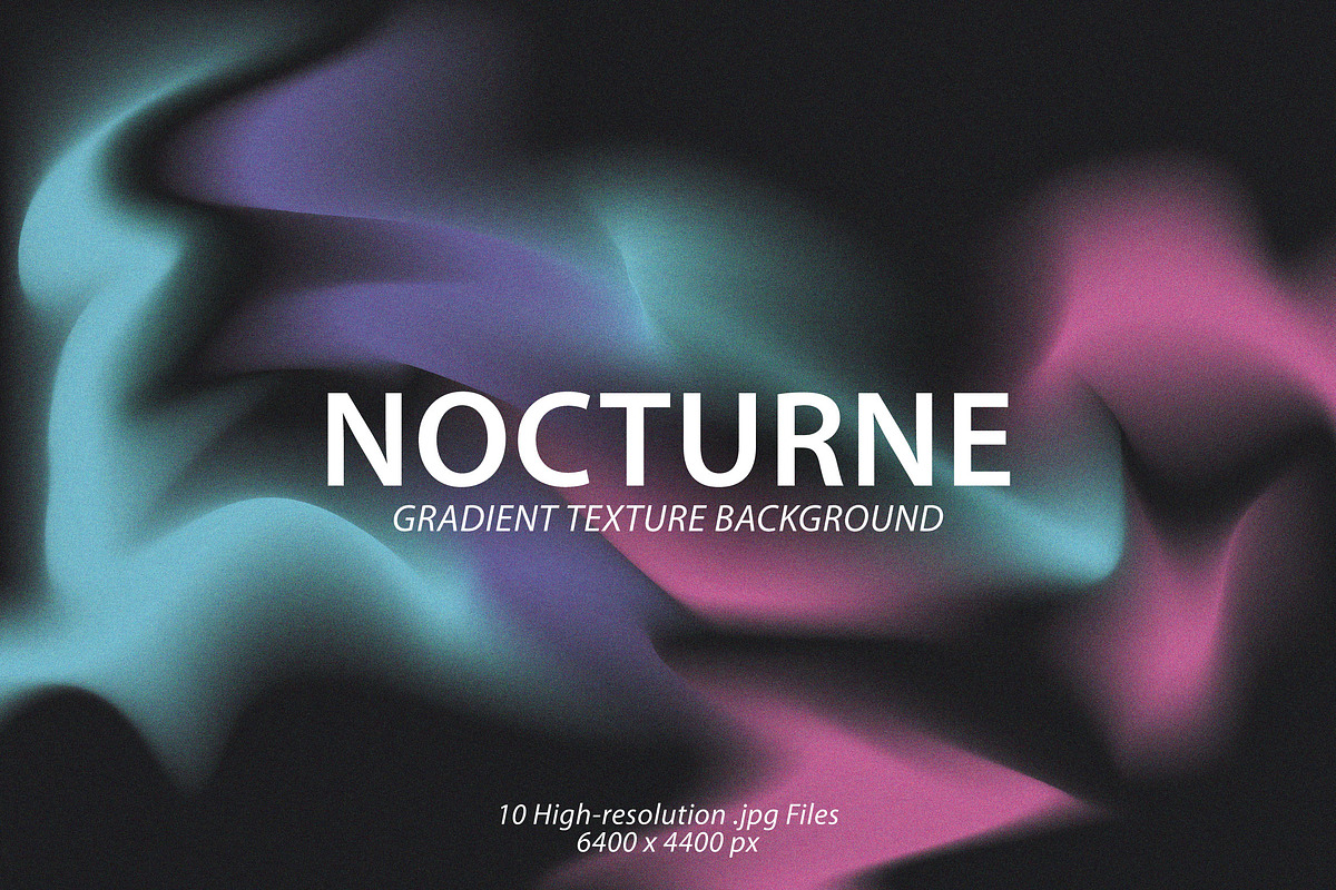 Nocturne Gradient Texture Art, a Background Graphic by Eltypesstudio