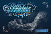 Bethinae, a Blackletter Font by Burntilldead (Thumbnail 7 of 12)