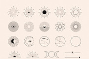 Forms, shapes vector logo elements, an Object Graphic by Olya Creative (Thumbnail 15 of 16)