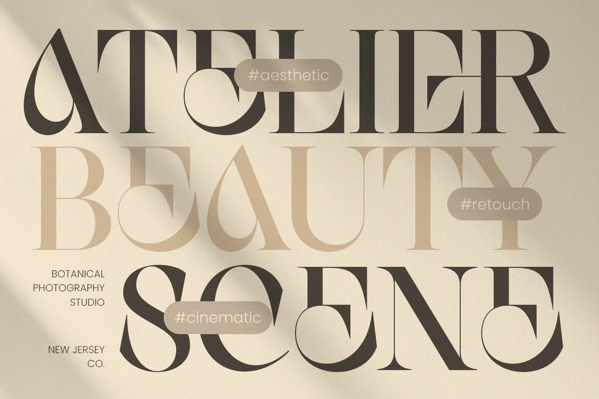 Erazer – Luxury High Contrast Serif, a Serif Font by Sensatype (Photo 8 of 12)