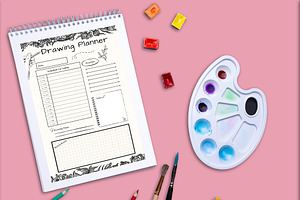 Drawing Planner Printable Planifier