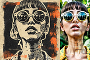 Grungy Line Art Photo Effects, an Action Add-On by Amorjesu.com (Thumbnail 6 of 25)
