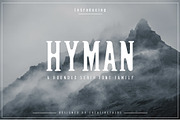 Hyman Rounded Serif Font Family, a Serif Font by Creativetacos (Thumbnail 1 of 6)