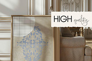 CLOSE UP Elegant Parisian Interior, a Household Mockup by MOAROShop (Thumbnail 3 of 6)