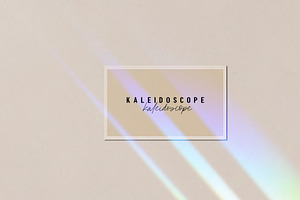 Kaleidoscope Rainbow Prism Overlay