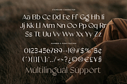 Maroon - Luxury Font, a Sans Serif Font by Umitype (Thumbnail 9 of 10)