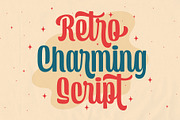 Curlvita – Retro Condensed Script, a Script Font by Abbasy Studio (Thumbnail 2 of 9)