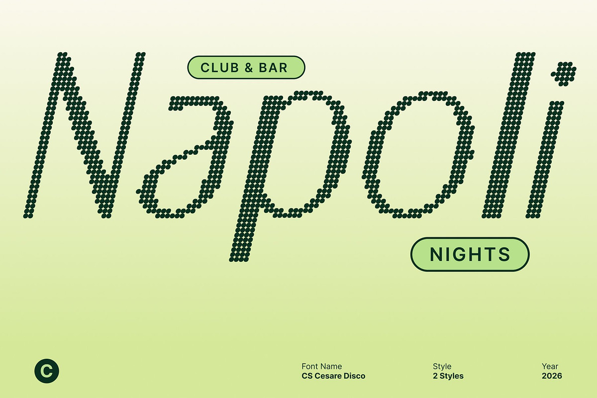 CS Cesare Disco, a Sans Serif Font by Craft Supply Co. (Photo 2 of 8)