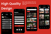 Mooflix - Movie Streaming Mobile App, an App Template by twinstd (Thumbnail 2 of 5)