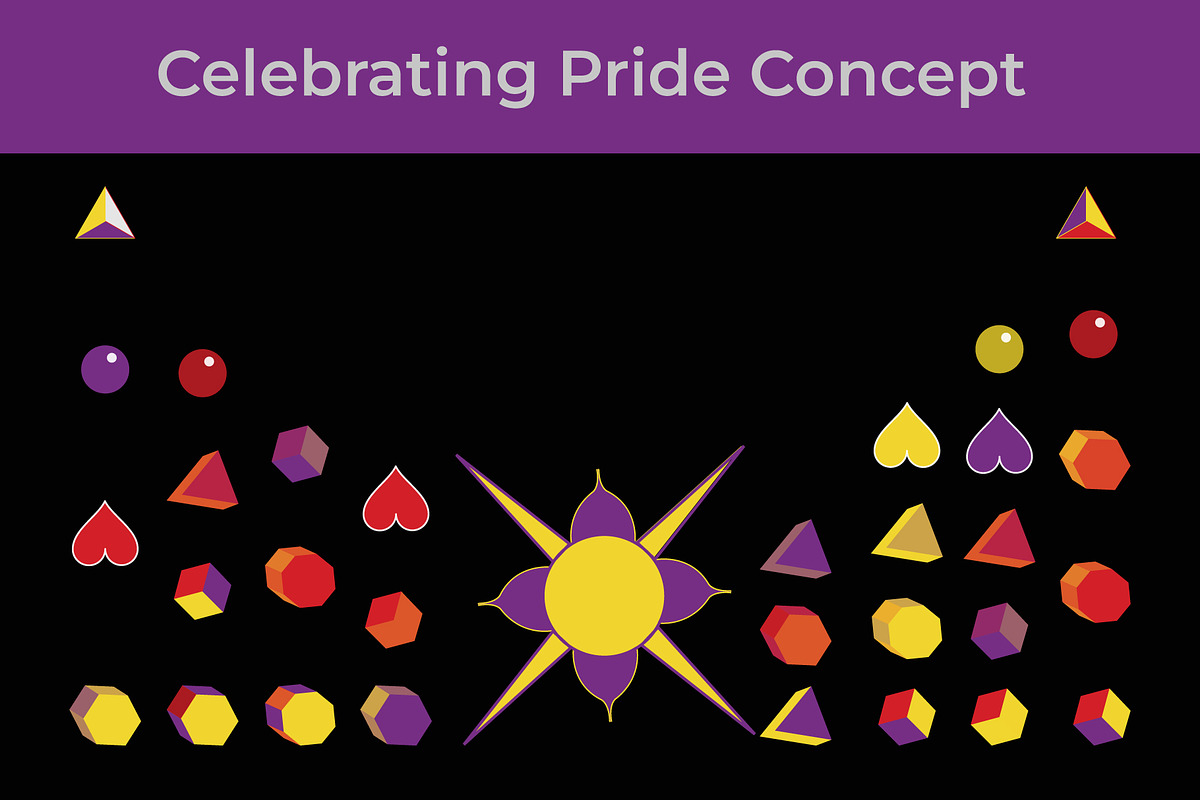 Pride  Month Idea, a Seasonal Illustration by Lakhan1998 (Photo 2 of 2)