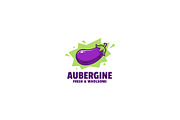 Aubergine – Fresh & Natural Goodness, a Food Illustration by Izdihaar_Studio (Thumbnail 1 of 4)