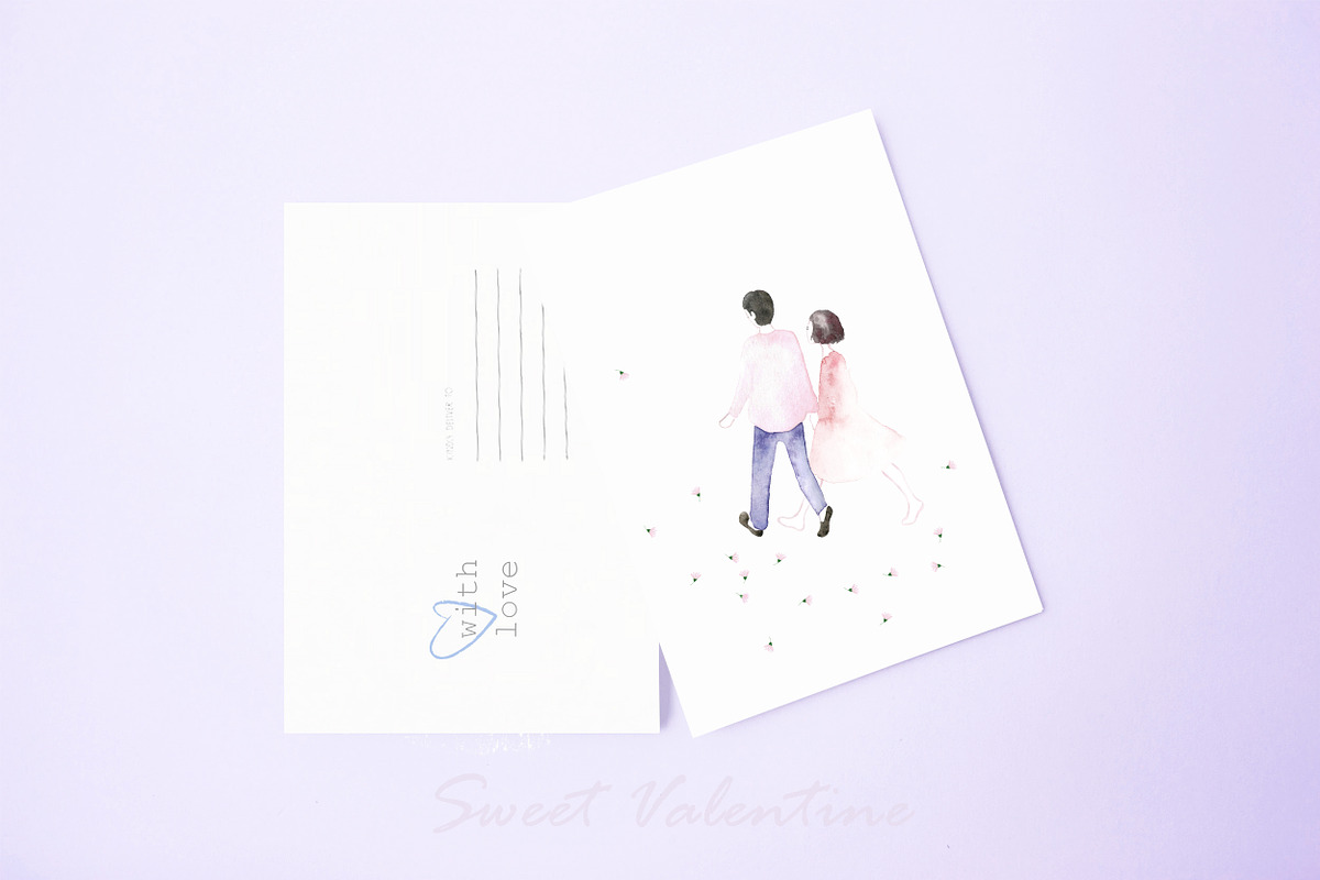 Sweet Valentine, a Person Illustration by Knysh Ksenya (Photo 4 of 7)