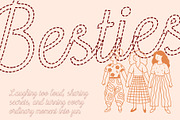 CS Blossom Dashed, a Script Font by Craft Supply Co. (Thumbnail 5 of 8)
