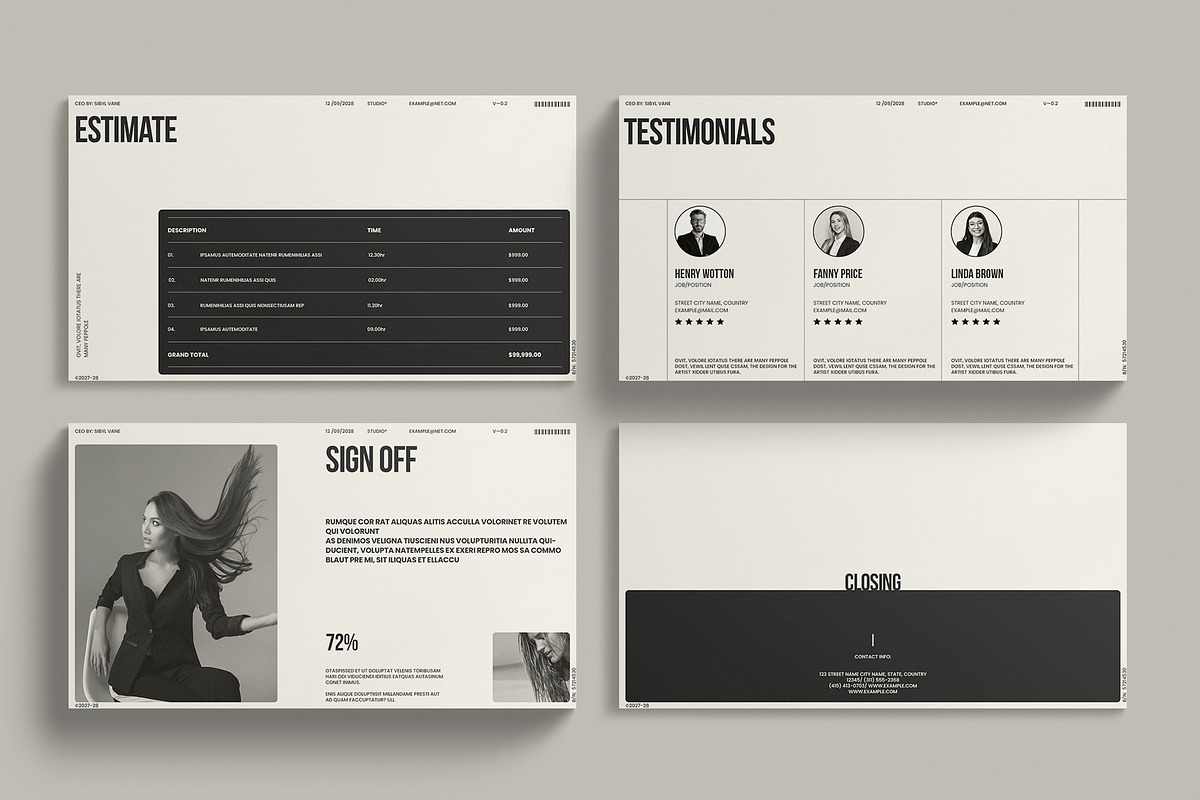 Proposal Presentation Template, a Presentation Template by RedGiant (Photo 6 of 6)