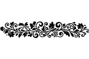Vintage Floral Divider Bundle, a Decorative Illustration by Designer_Momina (Thumbnail 5 of 21)