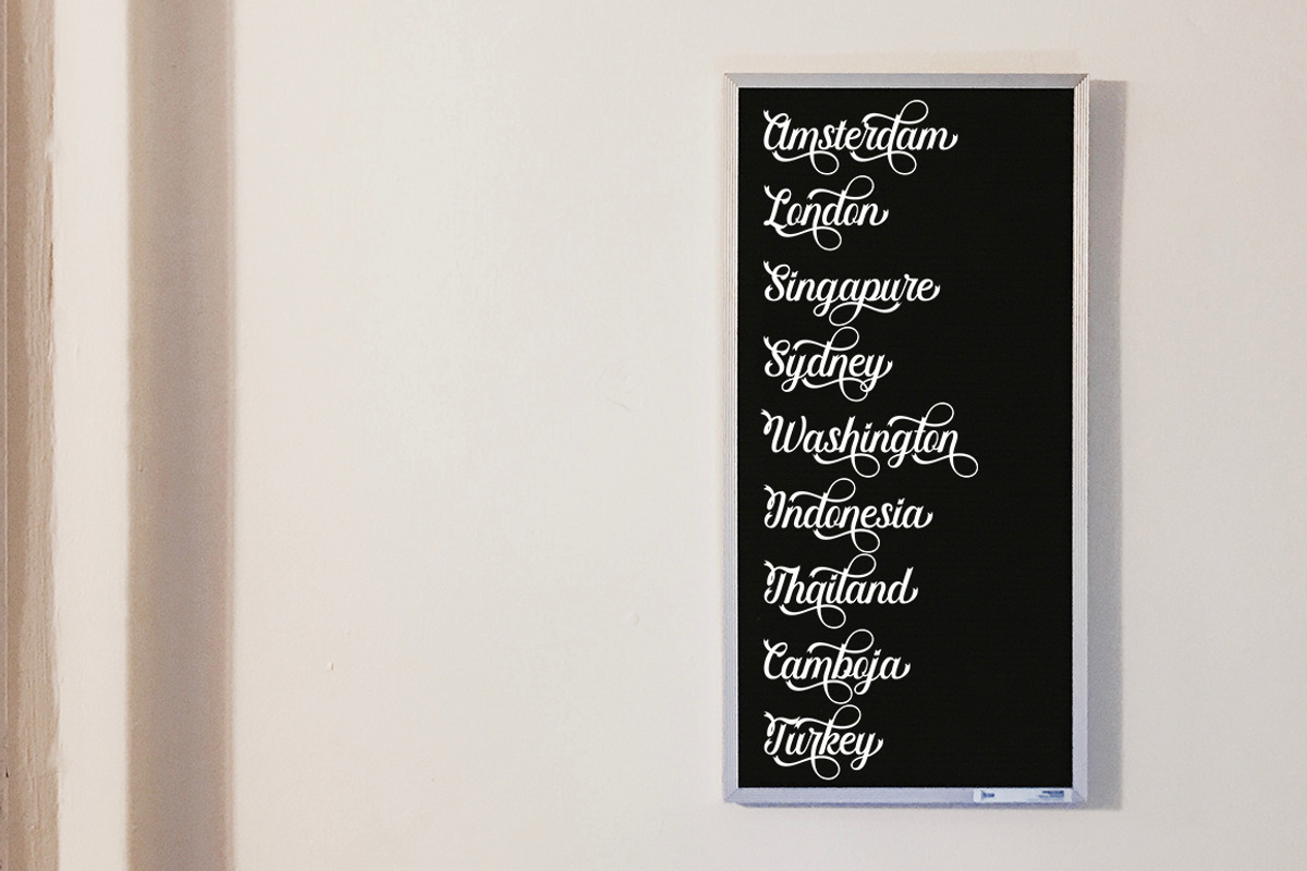 Wonderfully, a Script Font by Akifatype. (Photo 6 of 7)