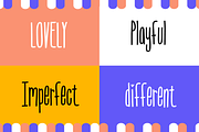 Yuyis - Handmade font, a Font by Macaroni Mayhem (Thumbnail 4 of 4)
