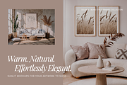 SOLARA Boho Frame Mockup (11 PSD), a Mockup by vikes.art (Thumbnail 2 of 8)