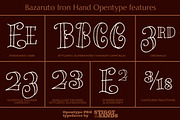 Bazaruto Iron Hand Family, a Font by Stiggy & Sands (Thumbnail 4 of 7)