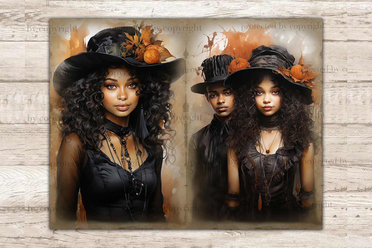 Victorian Junk Journal Kit | Autumn, a Person Illustration by GlamArtZhanna (Photo 7 of 9)