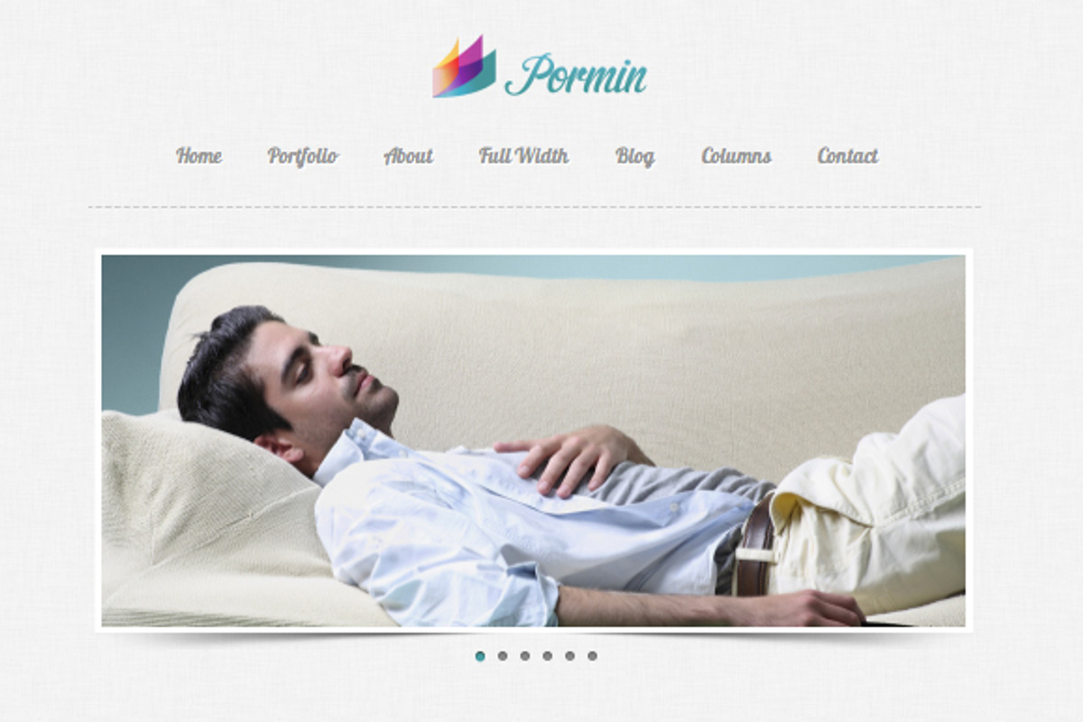 Pormin - Site Template, a Templates & Theme by Foos (Photo 3 of 4)