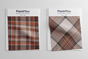 #61 Beige & Brown Pattern Plaids, a Pattern Graphic by Plaid4You (Thumbnail 3 of 8)
