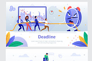 Office Team Flat Scenes, a Websites & App Template by PavelVinnik (Thumbnail 3 of 3)