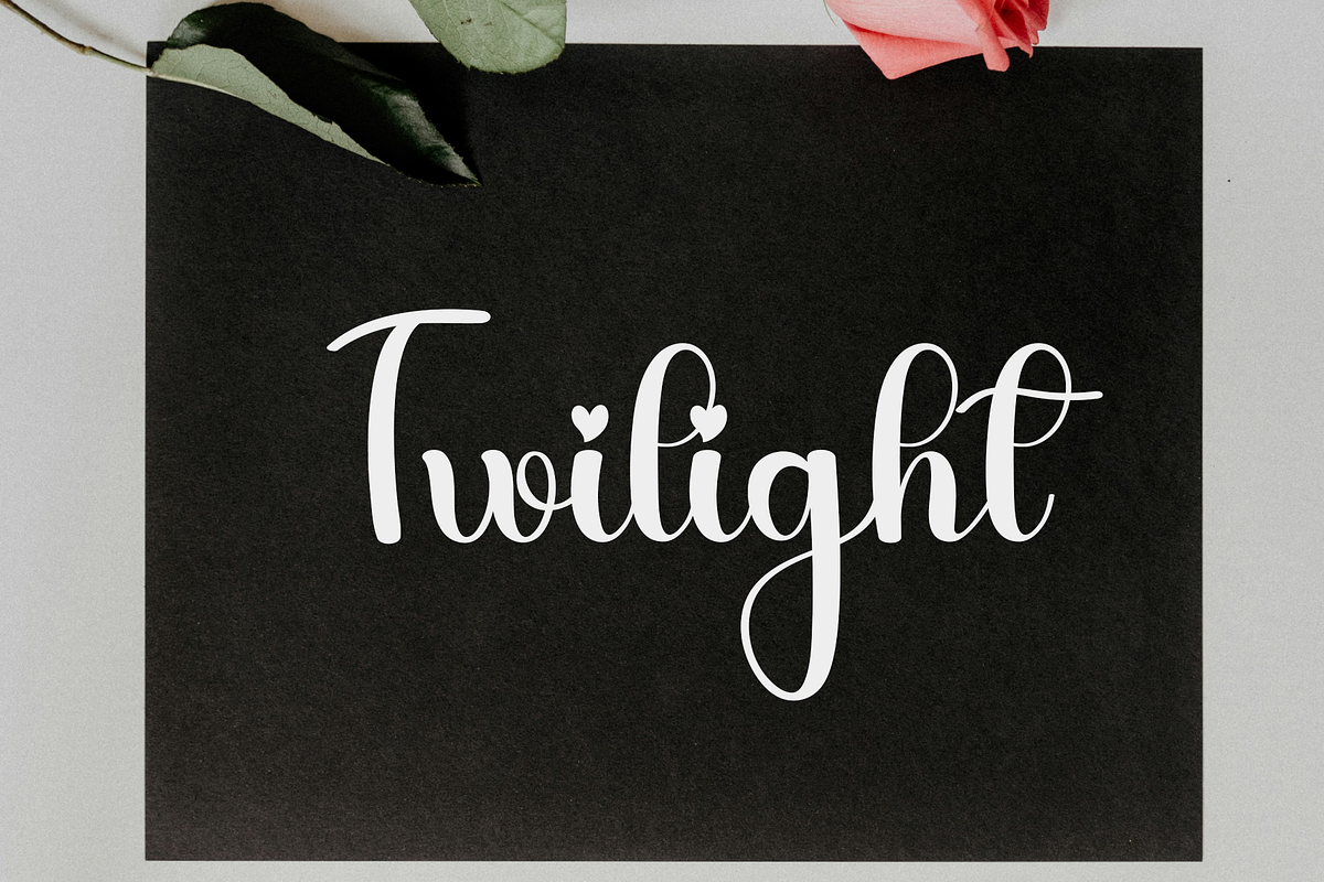 September Rain, a Handwritten Font by FreshTypeINK (Photo 8 of 8)