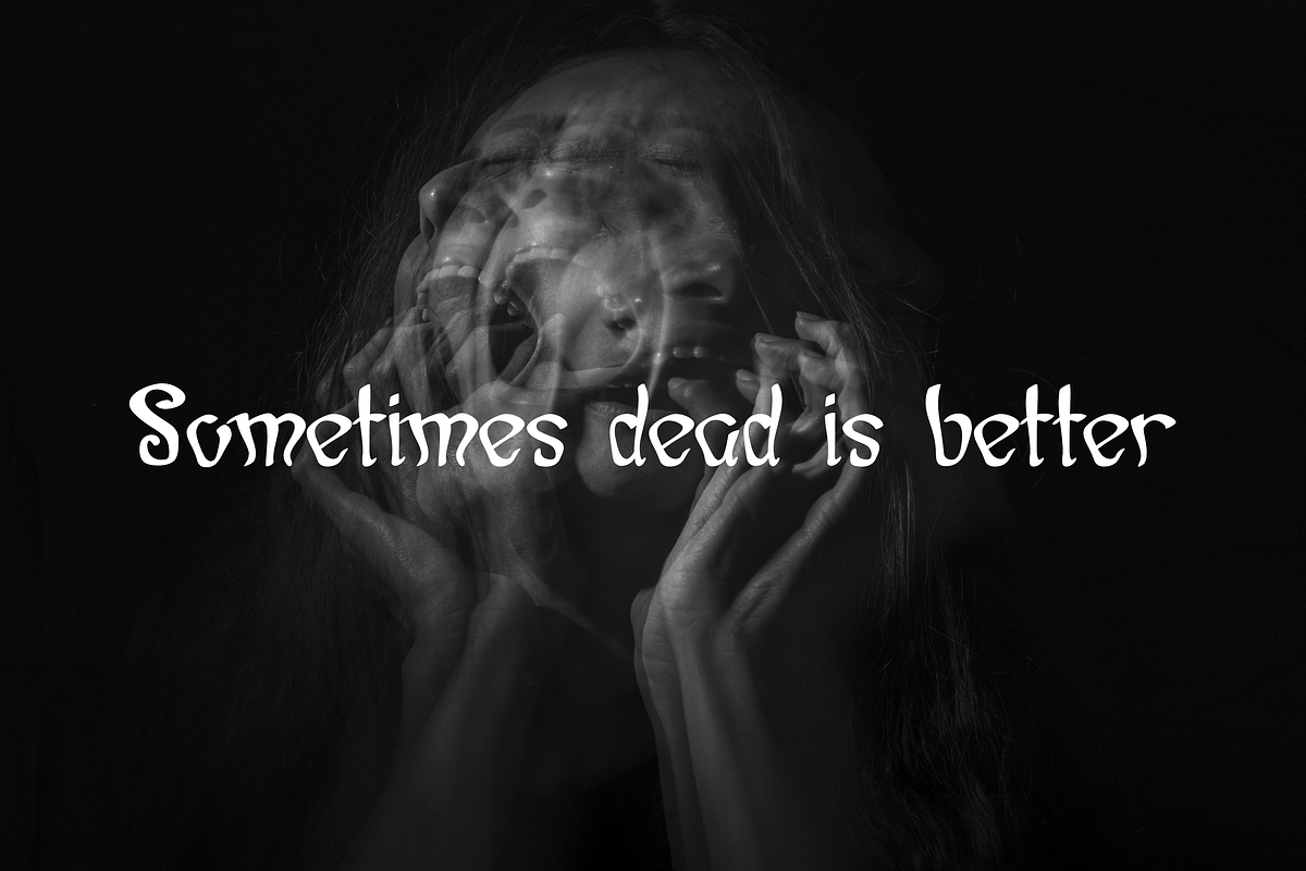 Mortal Sin | Halloween font, a Handwritten Font by Mr.Typeman (Photo 4 of 7)