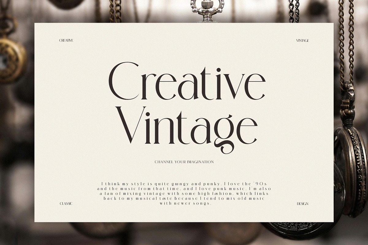Muilran elegant Ligature Serif, a Serif Font by Alfinart (Photo 2 of 8)
