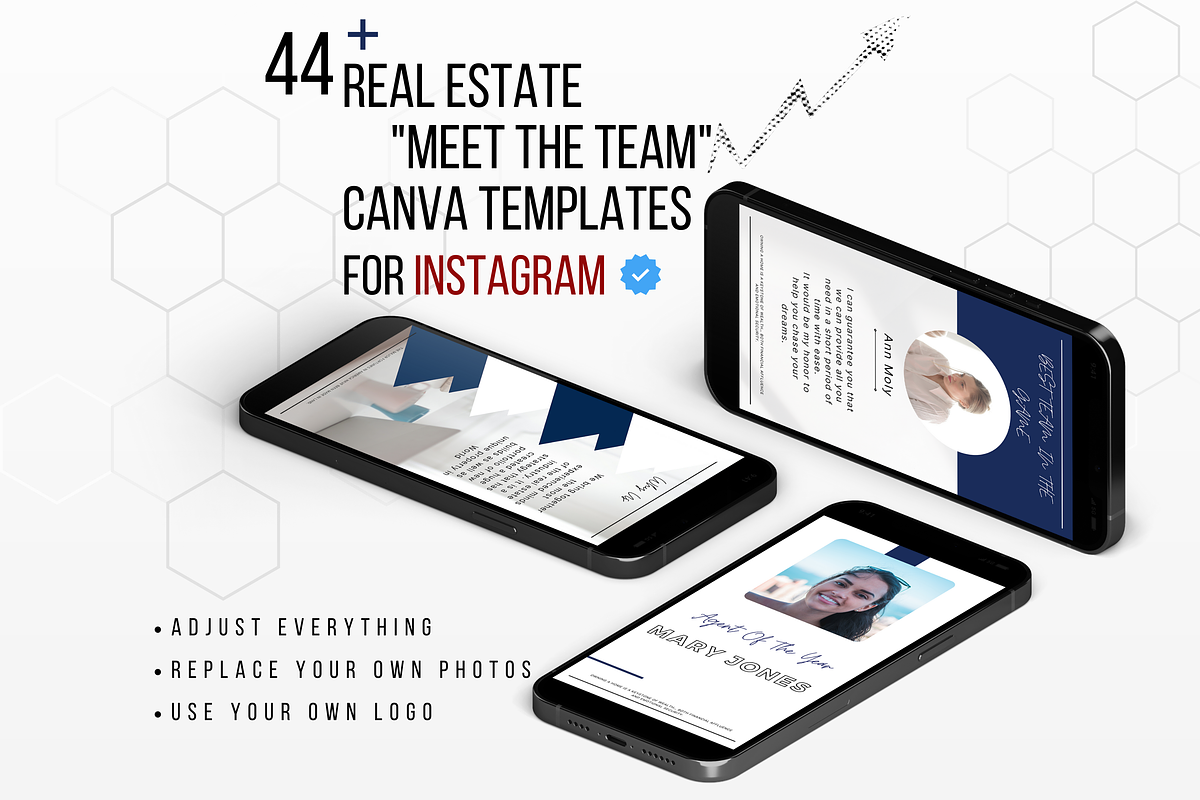 Meet The Team Canva Template, a Social Media Template by Kay Designs (Photo 1 of 3)