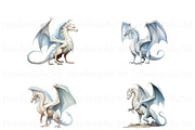 Chinese Dragon Clipart, Dragon PNG, an Animal Illustration by BrushstrokeArtGB (Thumbnail 5 of 9)